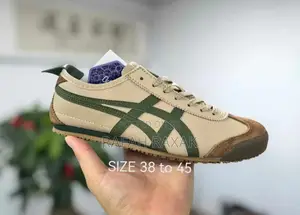 Original Asics Onitsuka Tiger Mexico 66 Beige Low Sneakers