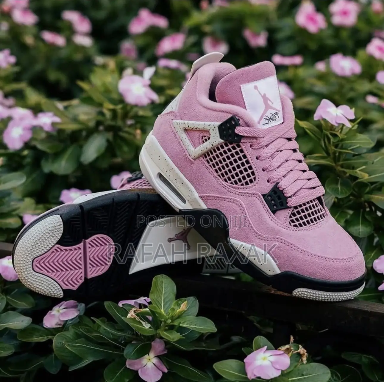 Original Nike Air Jordan 4 Retro “Orchid” Sneakers