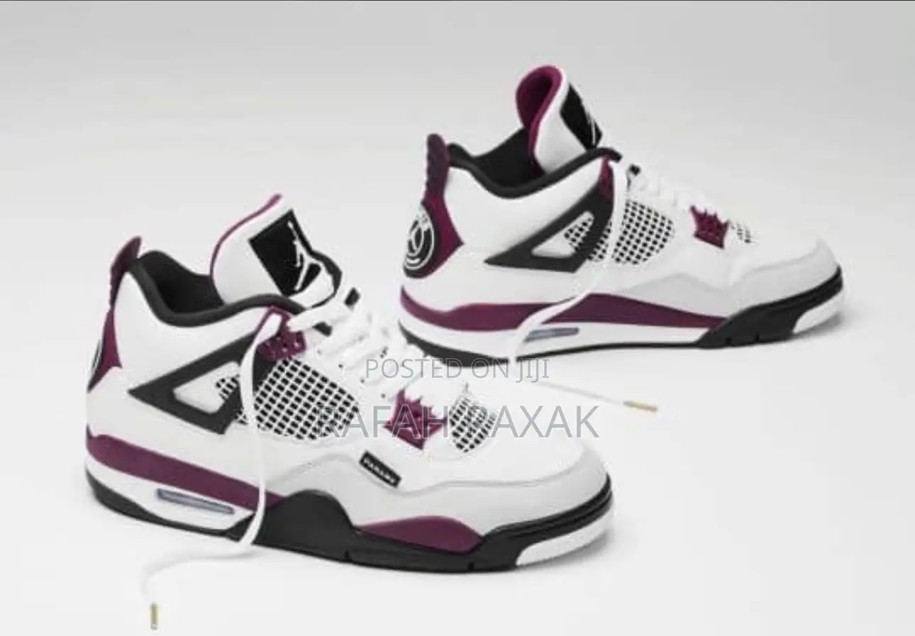 Nike Air Jordan 4 Retro X Paris Saint Germain “Bordeaux” Sneakers