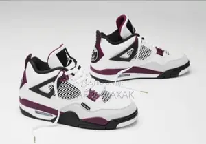 Nike Air Jordan 4 Retro X Paris Saint Germain “Bordeaux” Sneakers
