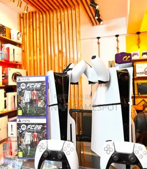Playstation 5 Slim With Two Controllers and Two Digital Games,