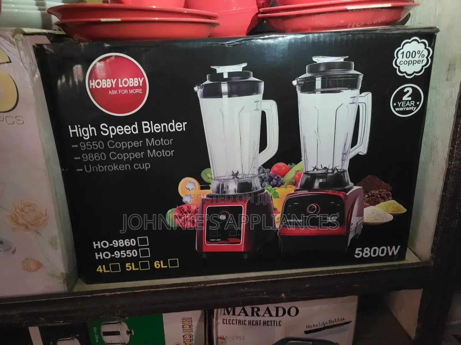 Hobby Lobby High Speed Commercial Blender 4l