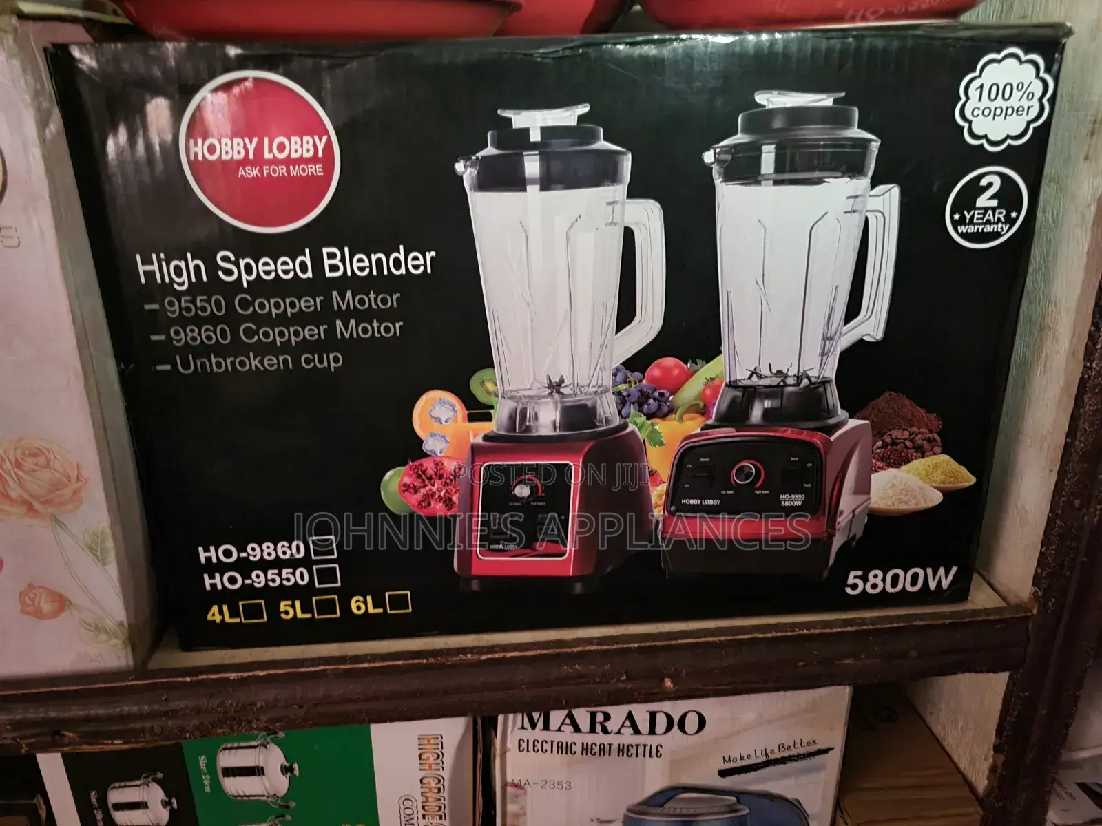 Hobby Lobby High Speed Commercial Blender 4l