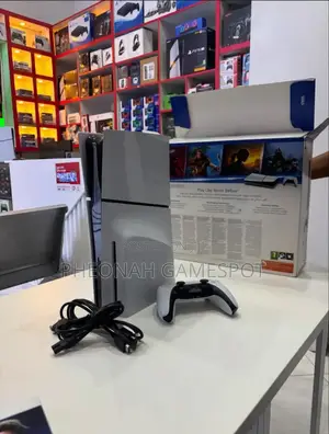 Playstation 5 Slim With 2 Free Games and 2 Free Controllers.