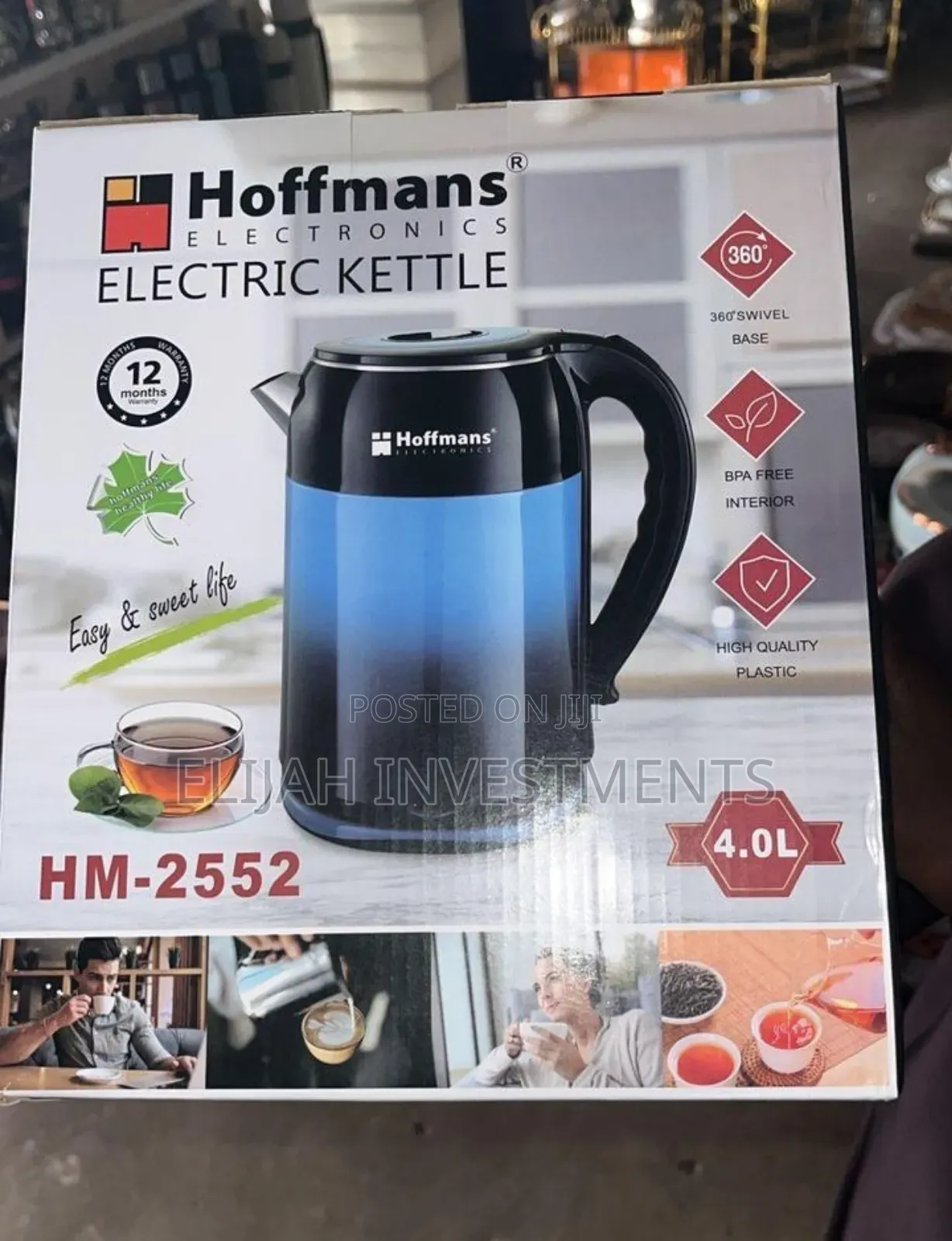 Hoffmans Hm-2552 Electric Kettle.