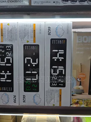Large Digital Led Wall Clock.