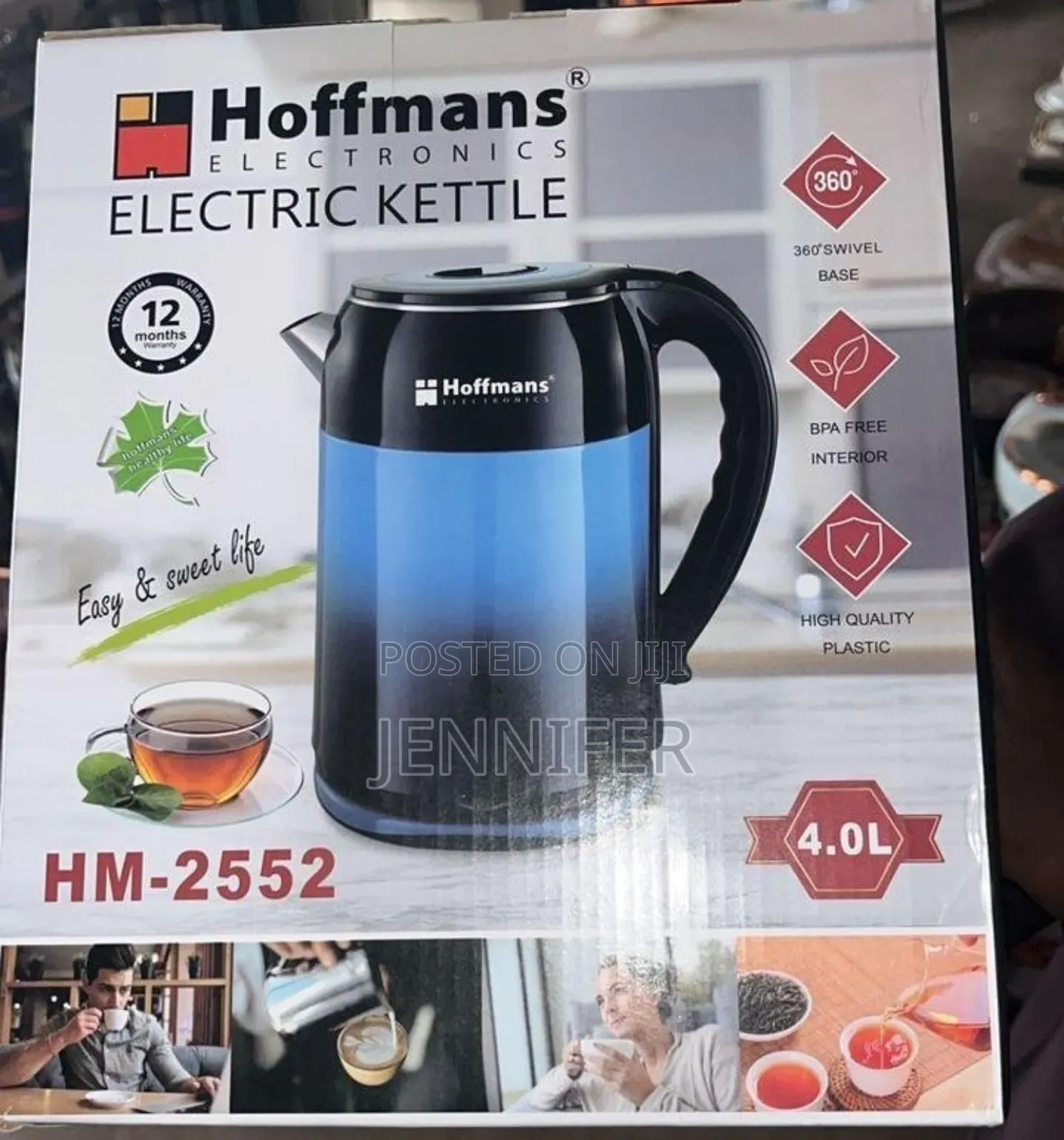 Hoffmans Hm-2552 Electric Kettle.