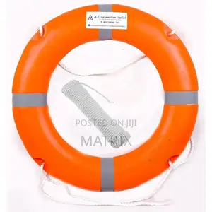 Life Buoy Ring With Rope Outer Material Hard