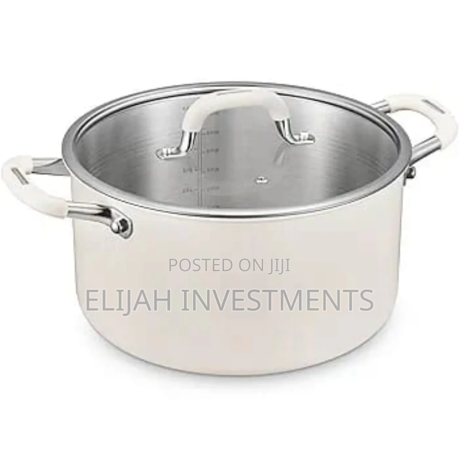 24cm Stainless Steel Stock Locking Pot With Lid