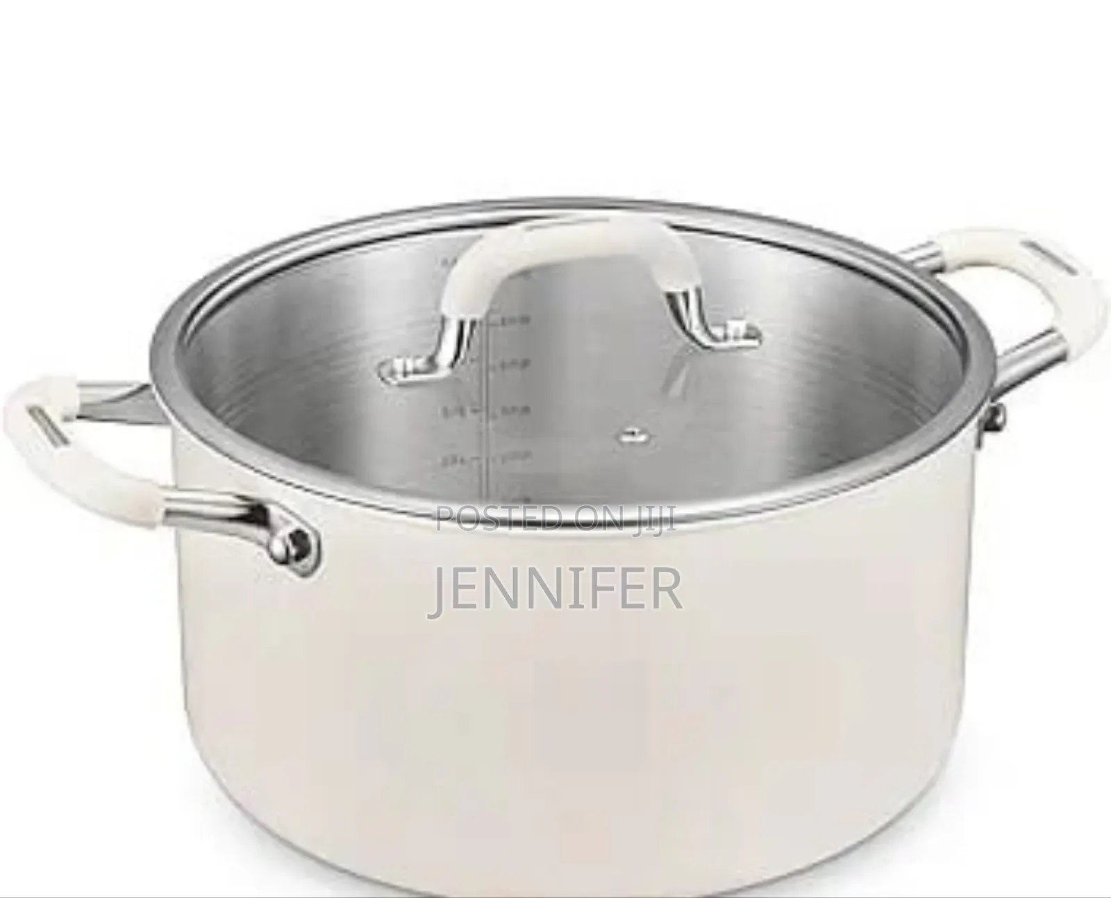 24cm Stainless Steel Stock Locking Pot With Lid