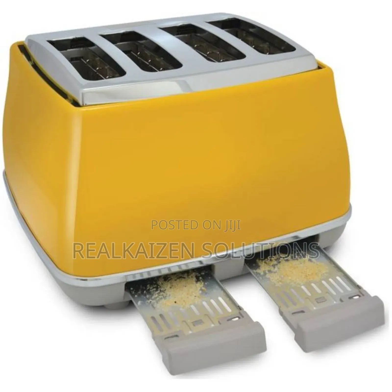Italy Delonghi
New York Yellow Icona Capitals 4-Slice Toaster
