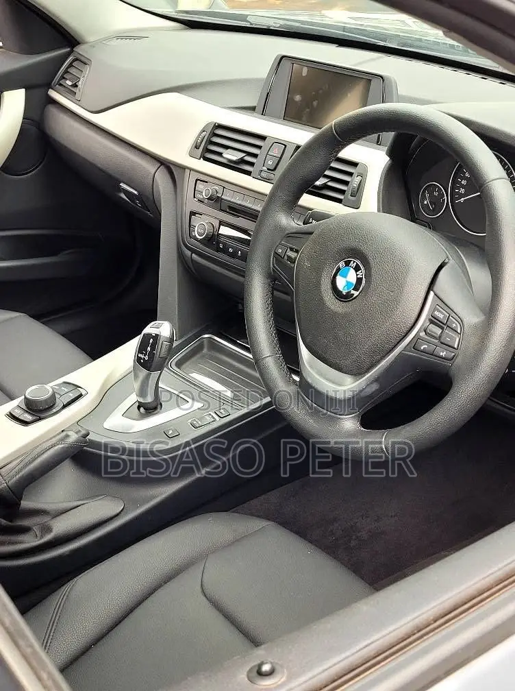 BMW 320i Sedan RWD 2014 Gray
