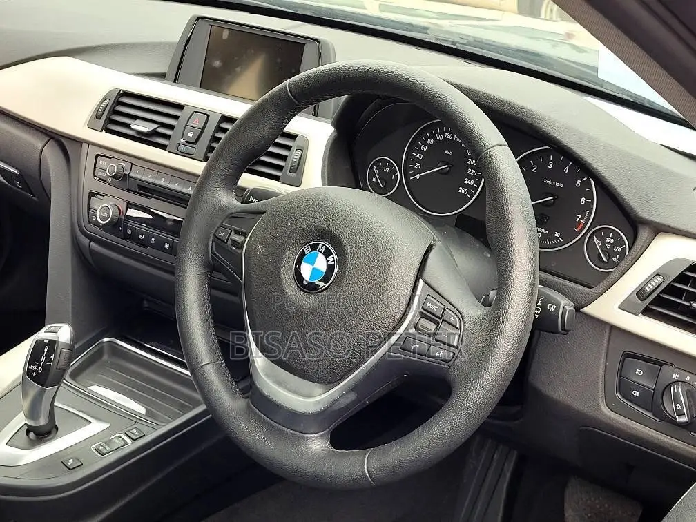 BMW 320i Sedan RWD 2014 Gray