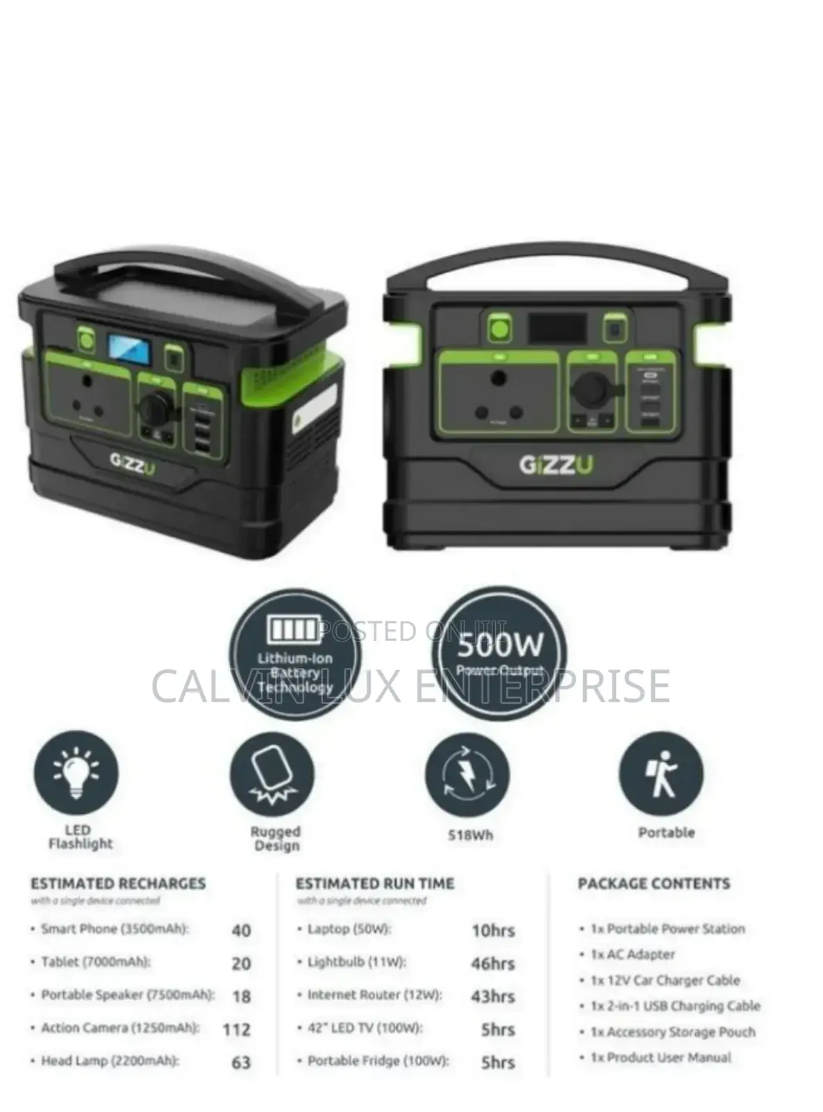 Power Station 500w