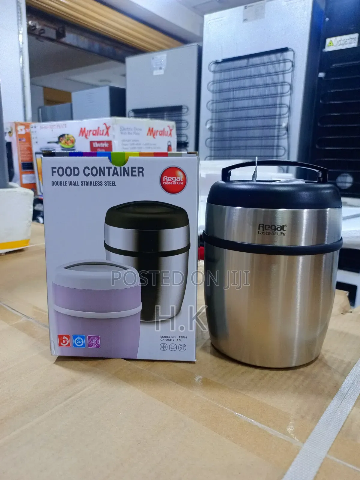 Regal Double-Wall Stainless Steel Food Container