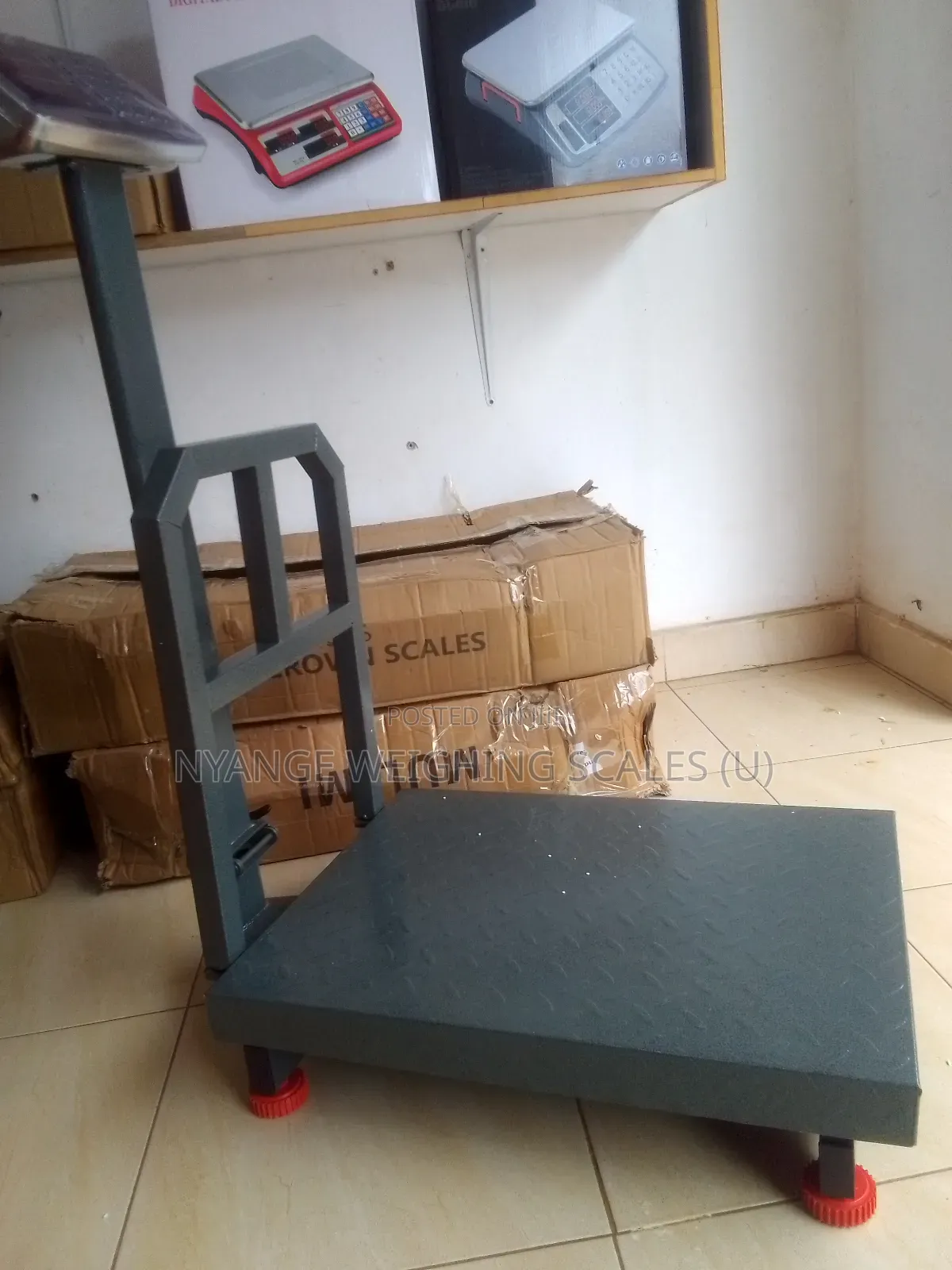 Commercial Price Weighing Scale 400kg Weigh Platform Weighing Scale