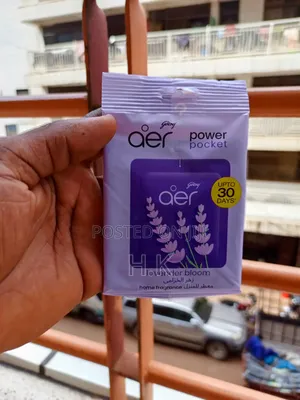 Godrej Aer Power Pocket Air Freshener in the Lavender Bloom Scent.