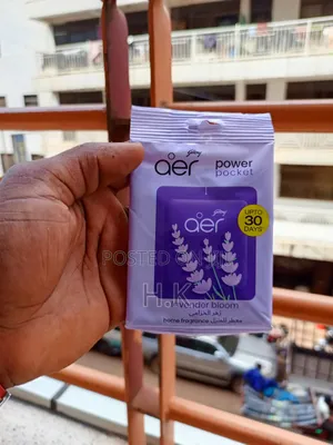Godrej Aer Power Pocket Air Freshener in the Lavender Bloom Scent.