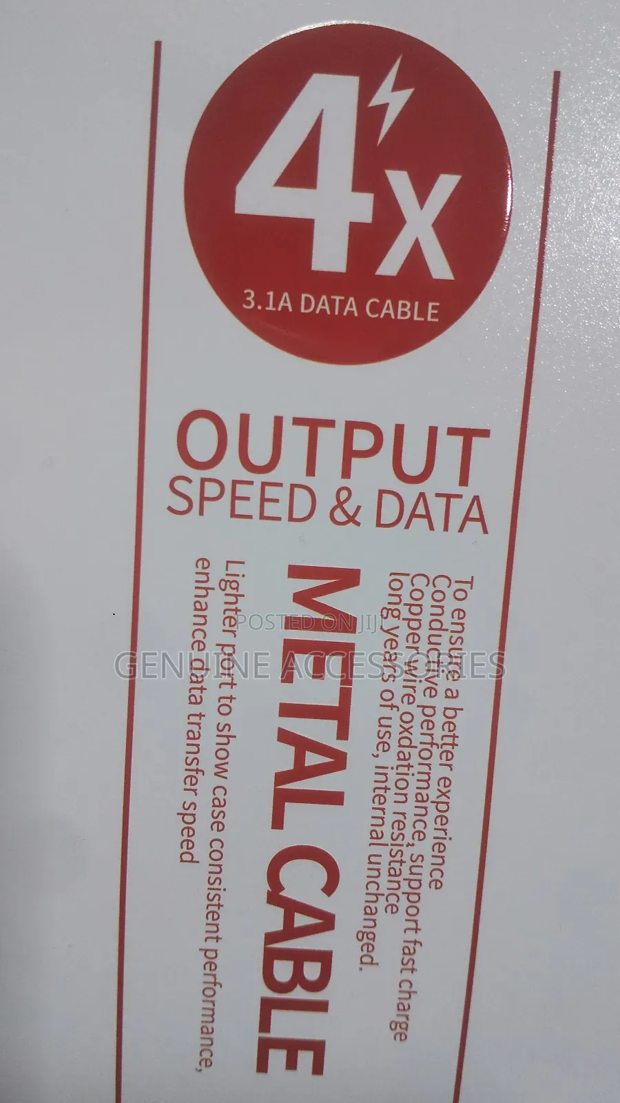 Excellent 3.1 Fast Data Cable Usb-a to C