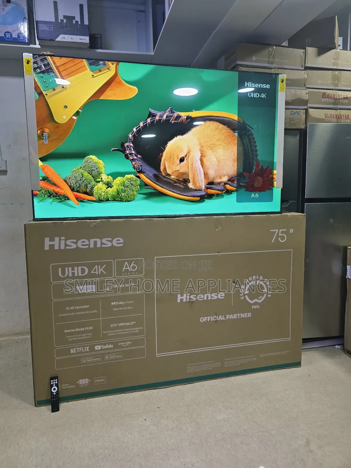 20% Discount Sales on 75inches Hisense 75a6n/Q Uhd4k A6 Series
