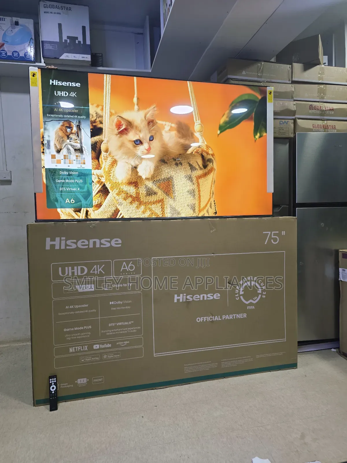 20% Black Friday Sales on Hisense 75inches Udh- A6 Series 75a6n/Q