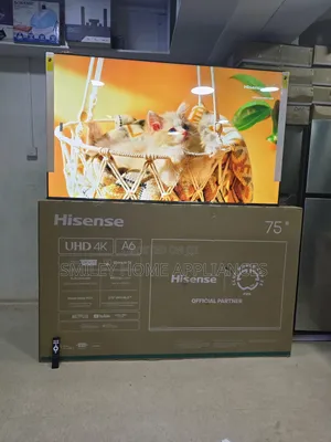 Brand New Hisense 75inches A6 Series Uhd- 2025 Model 75a6n/Q