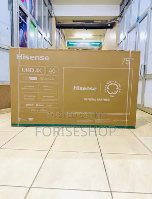 Hisense 75inch 4k Uhd Smart Tv (Black Friday)