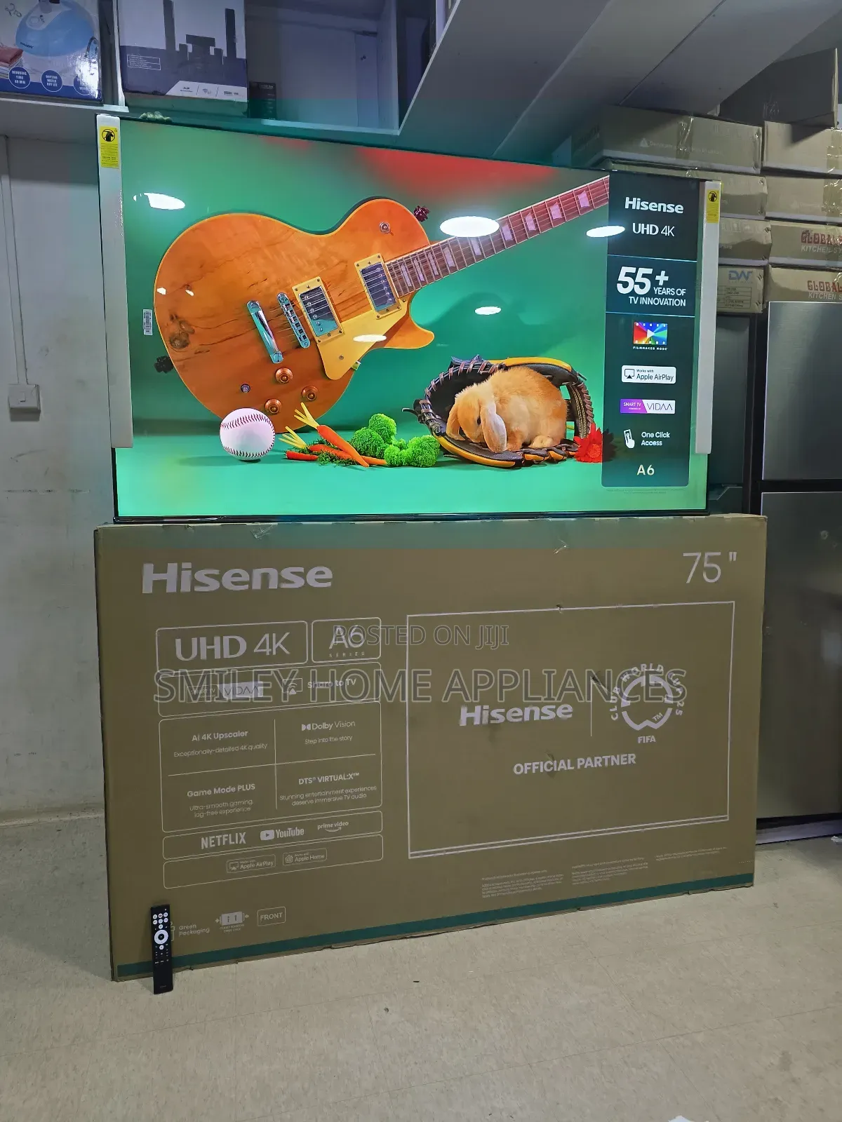 Newly Discounted Hisense A6 Series Uhd- 75inches 2025 Model 74a6n/Q