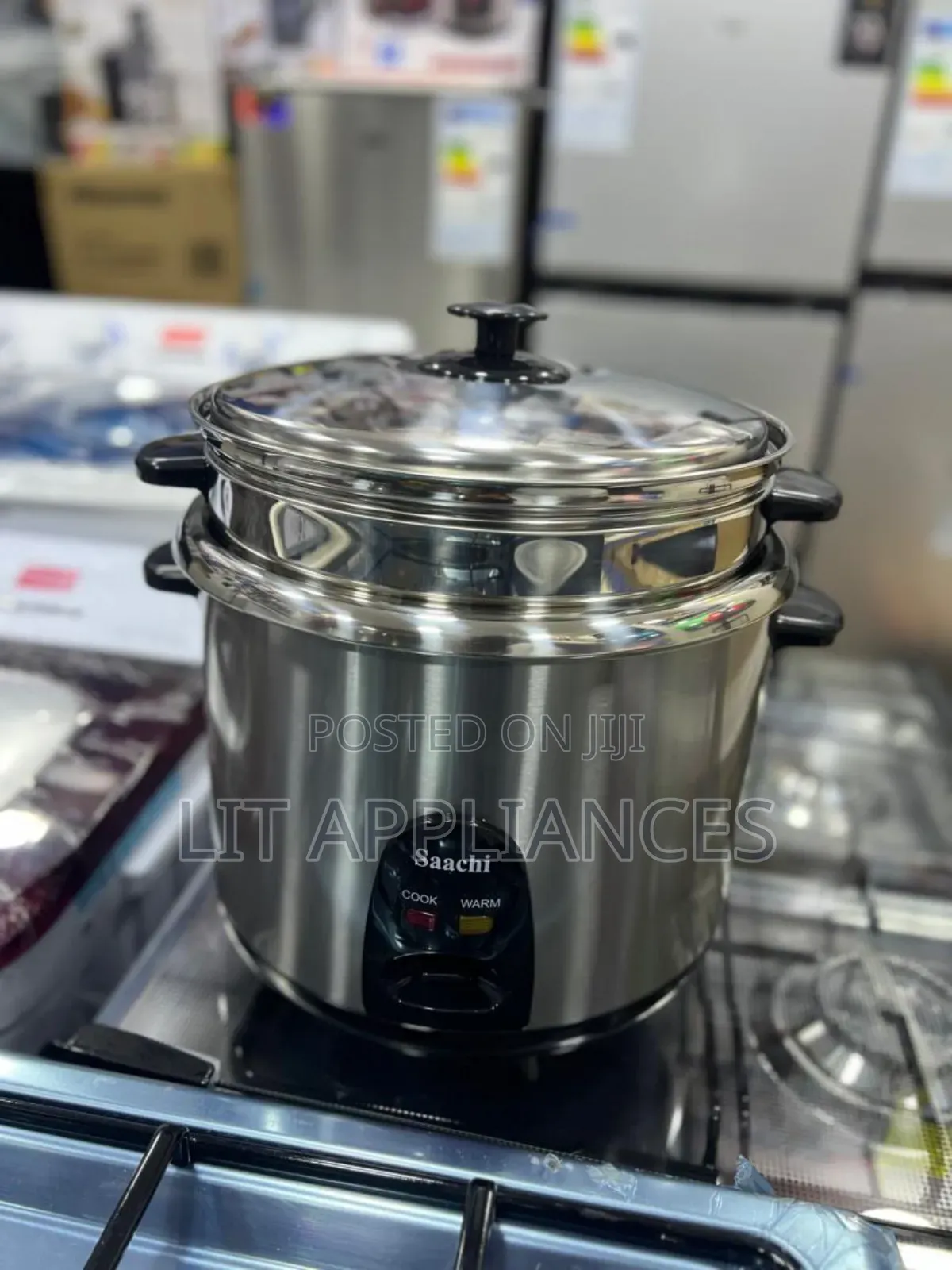 Saachi 2.8l Rice Cooker With Steamer.