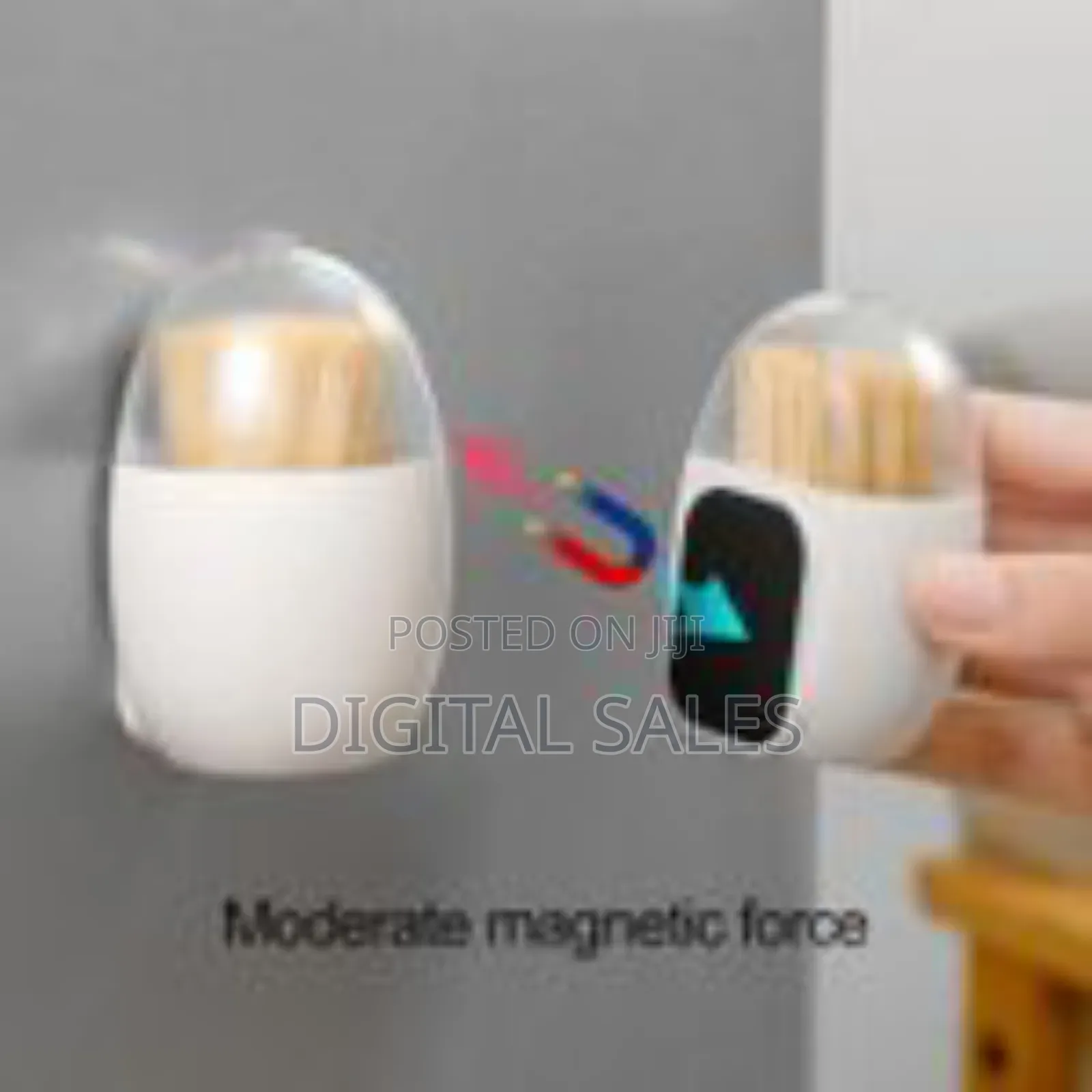 1 Piece Of Magnetic Toothpick Holder, Toothpick Storage Box Large