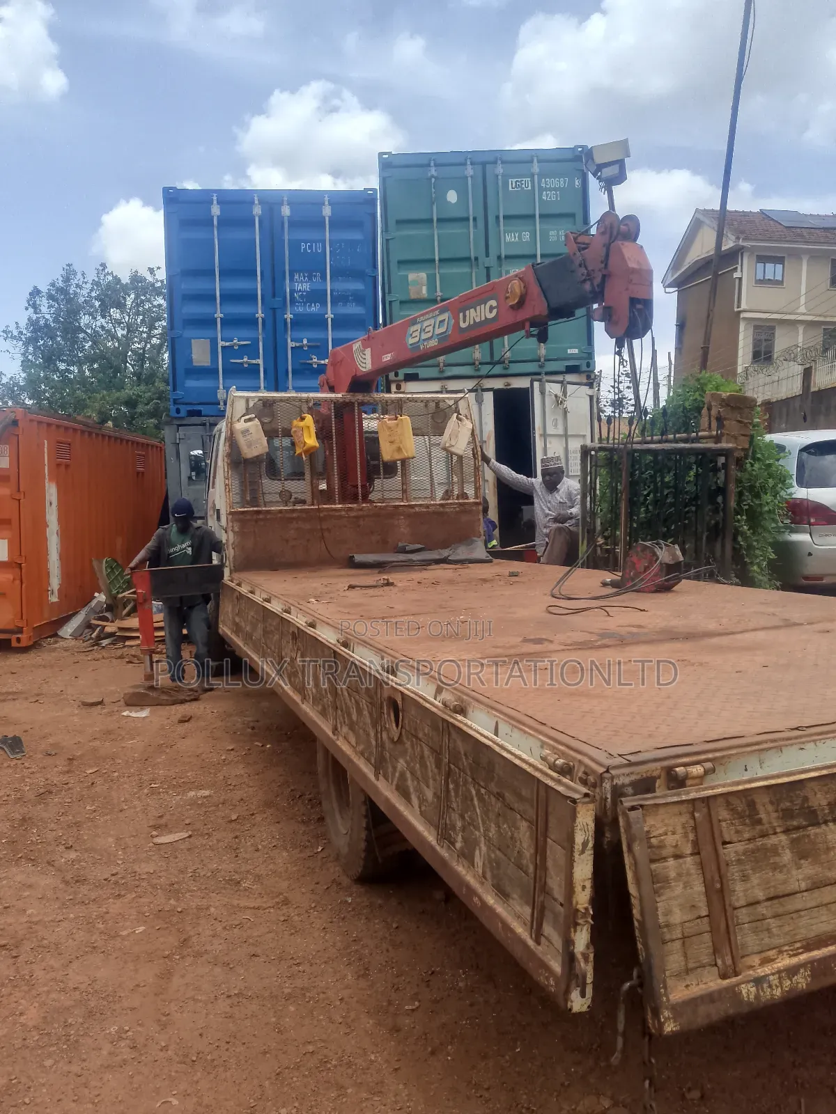 3.5 Tonnes Crane Truck Self Loader