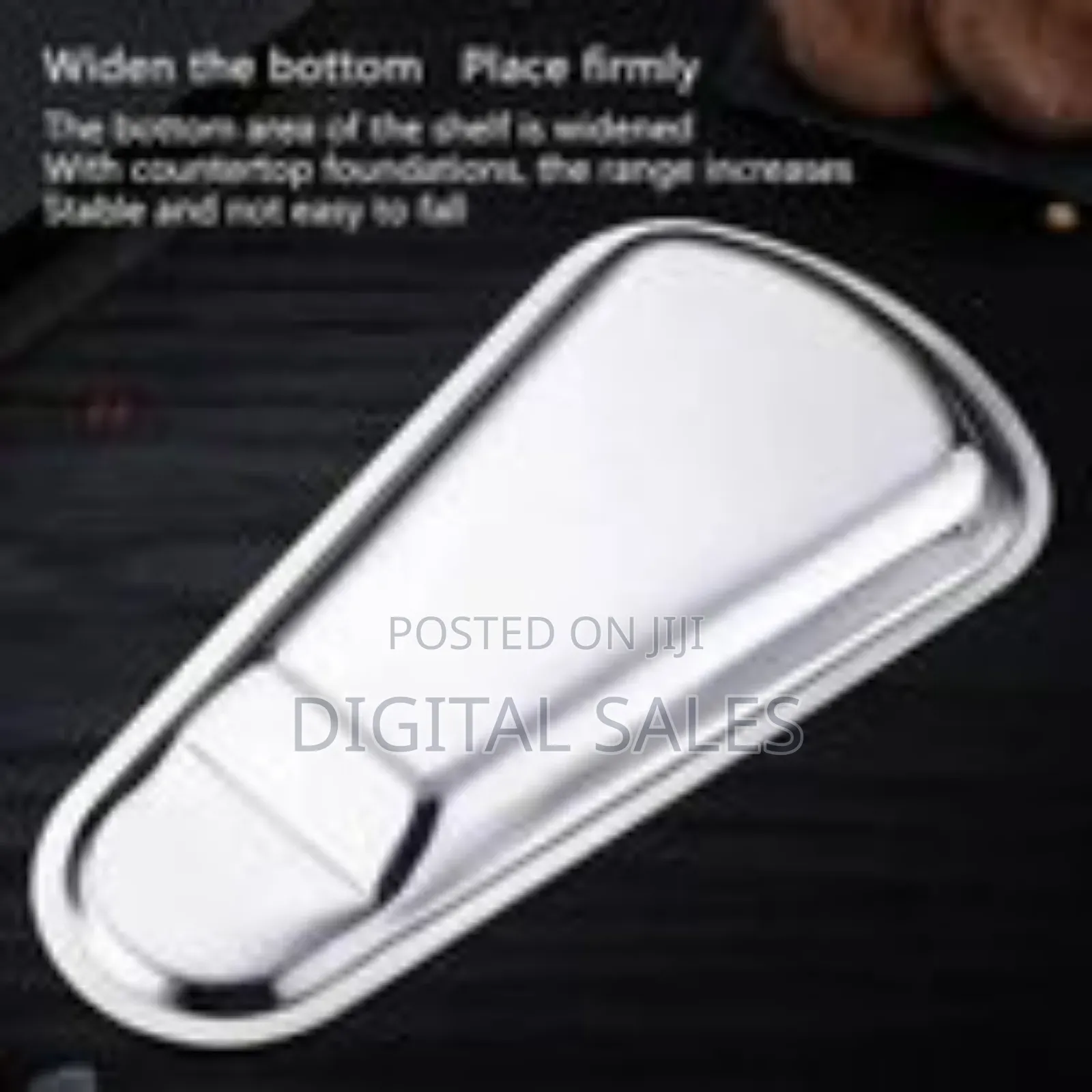 Scalloped Tray Spoon Rest Kitchen Spoon Holder Stainless Steel Storage
