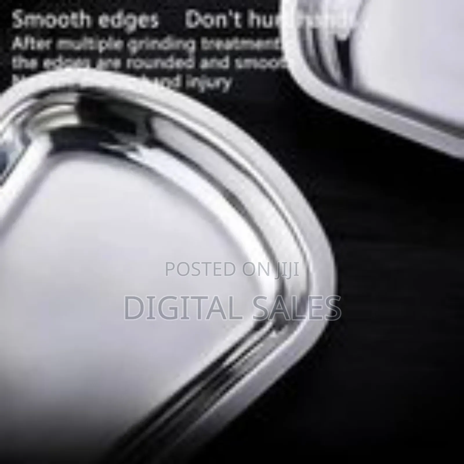 Scalloped Tray Spoon Rest Kitchen Spoon Holder Stainless Steel Storage
