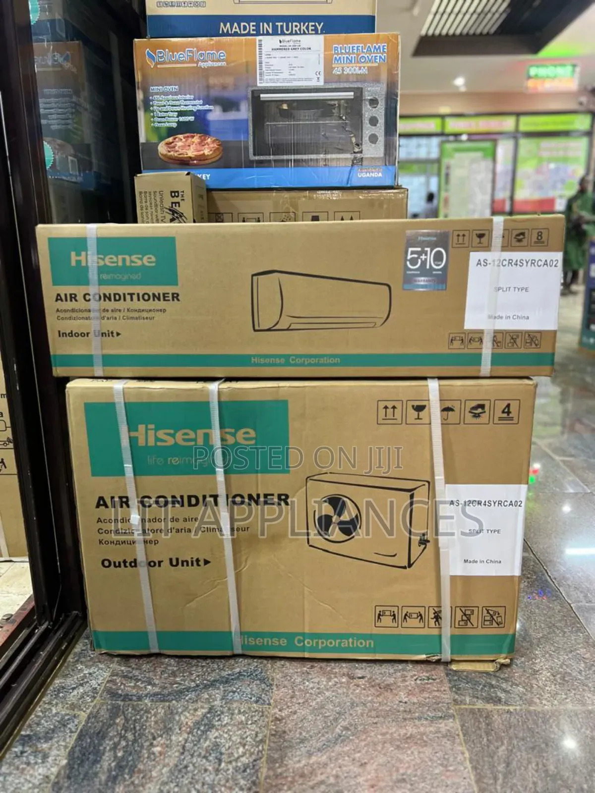 Hisense Wall Split Air Conditioner 12000btu With 3yrs Warranty