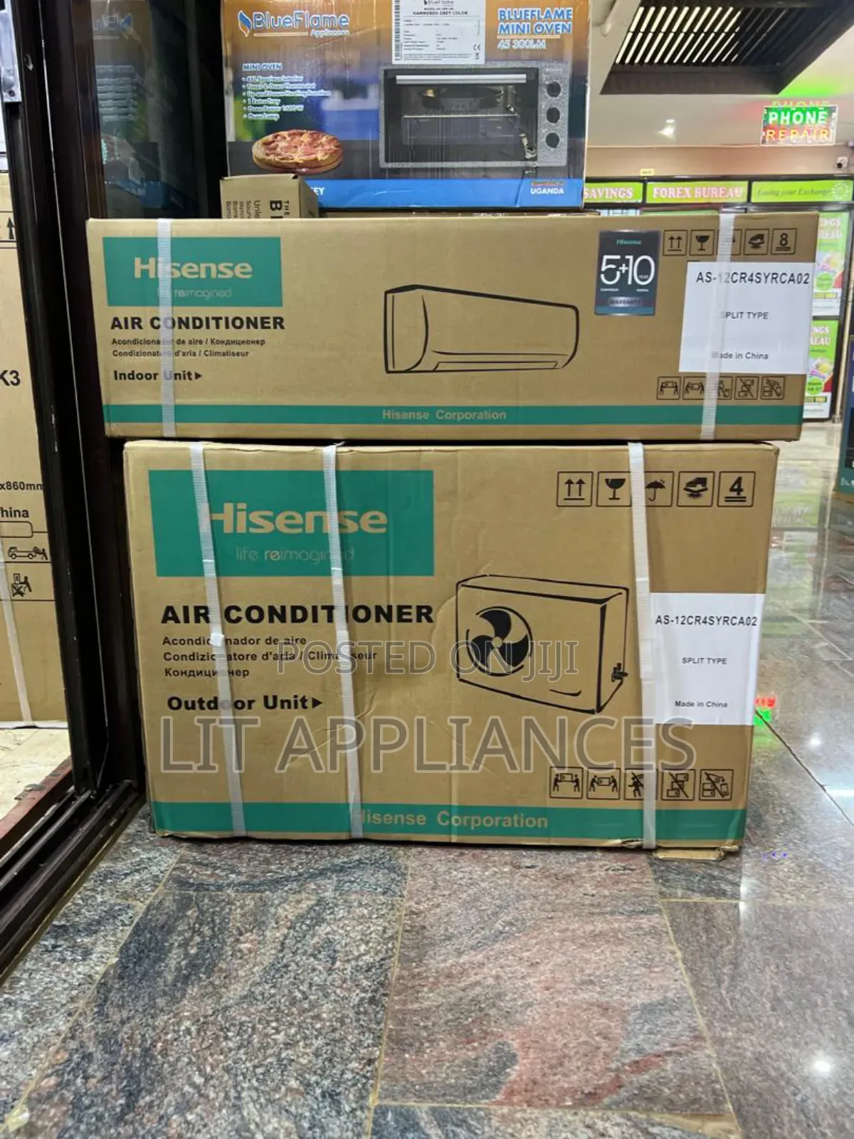 Hisense Wall Split Air Conditioner 12000btu With 3yrs Warranty