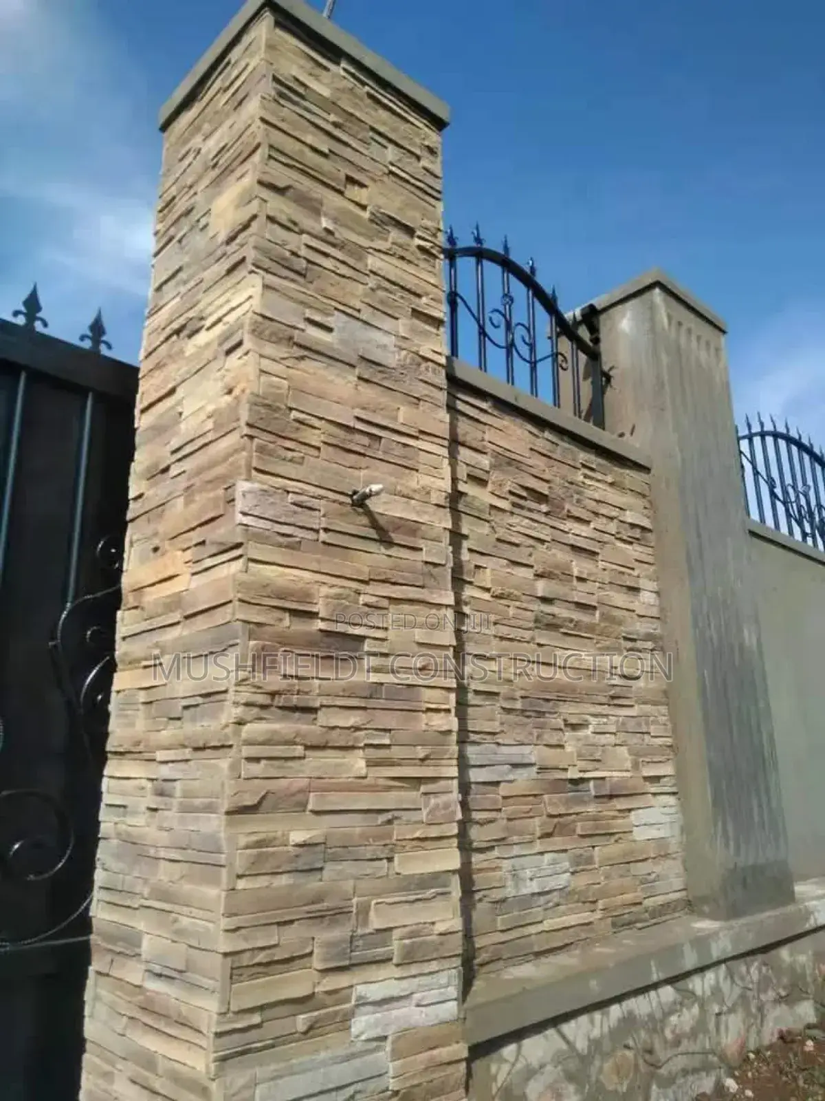 Wall Fence and Canopy Construction