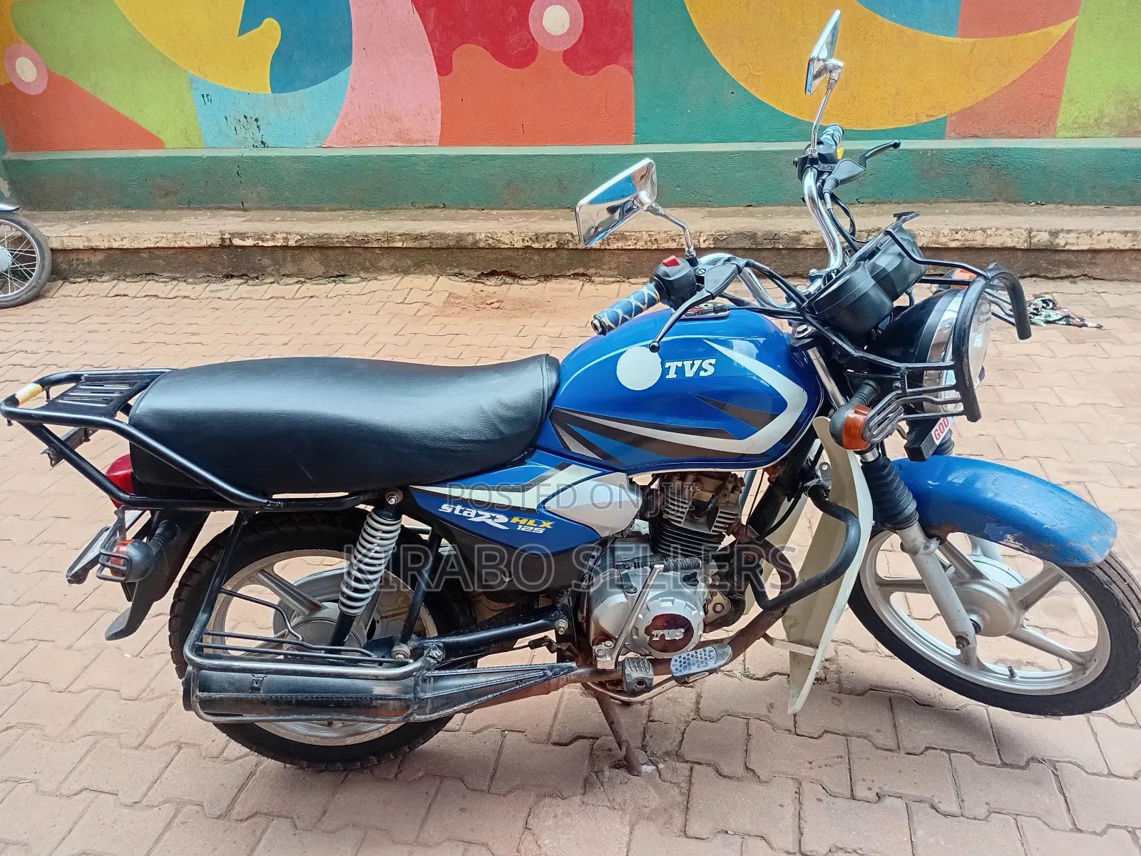 TVS HLX 125 2023 Blue