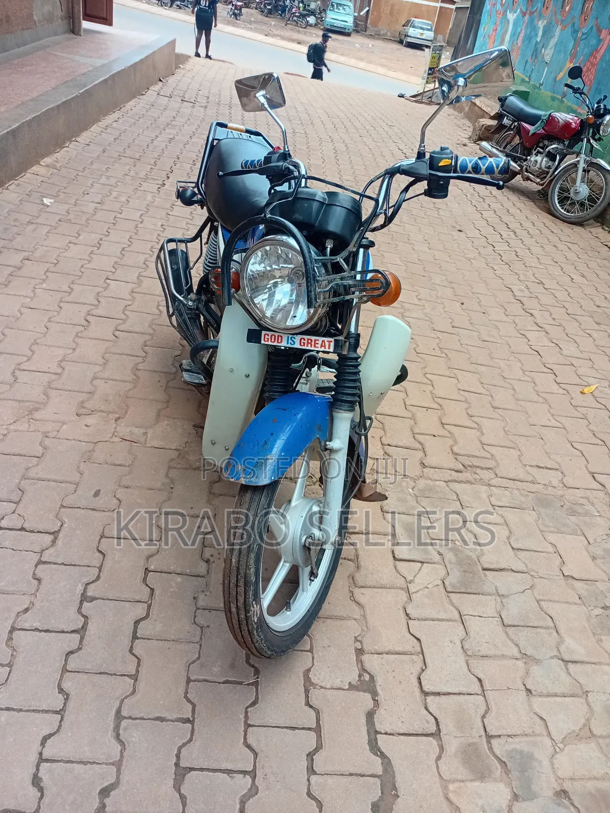 TVS HLX 125 2023 Blue