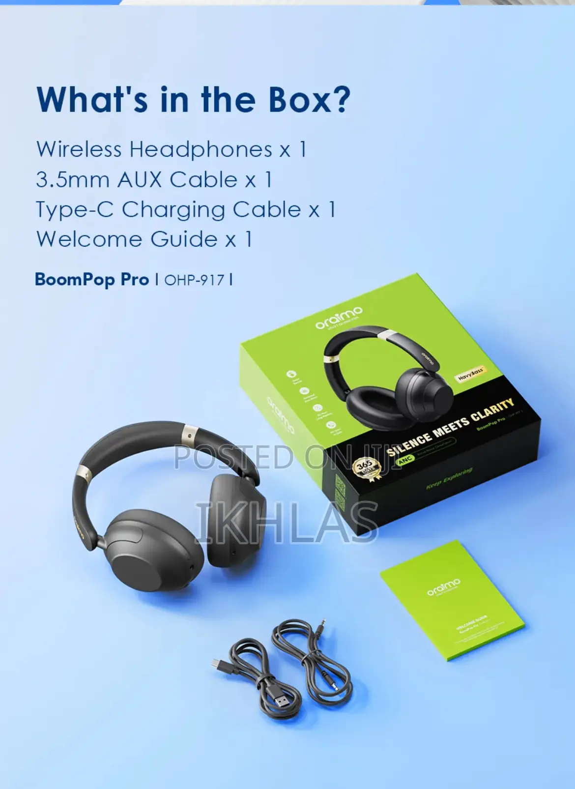 Oriamo Boompop Pro