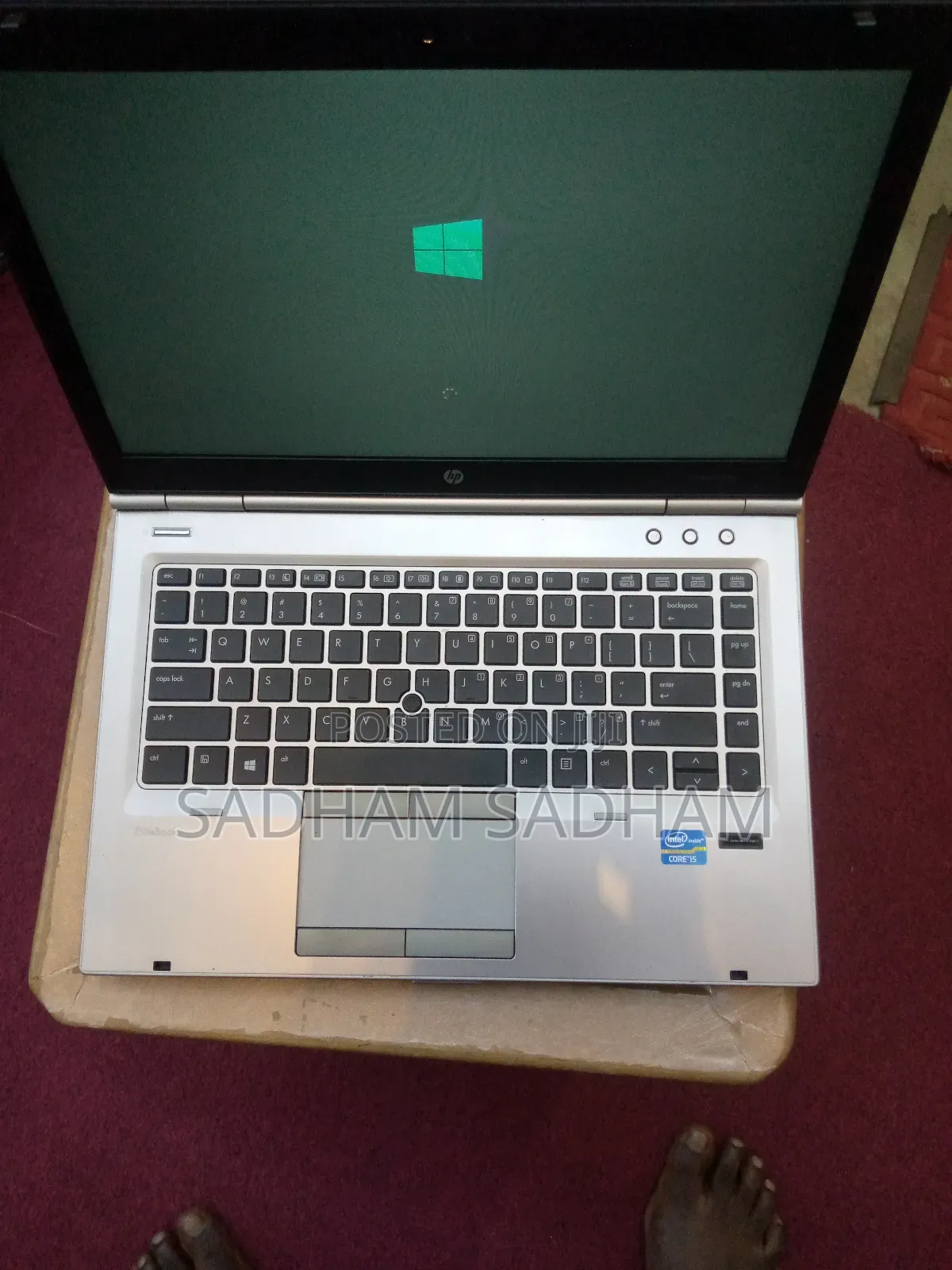 Laptop HP EliteBook 8470P 4GB Intel Core I5 HDD 320GB