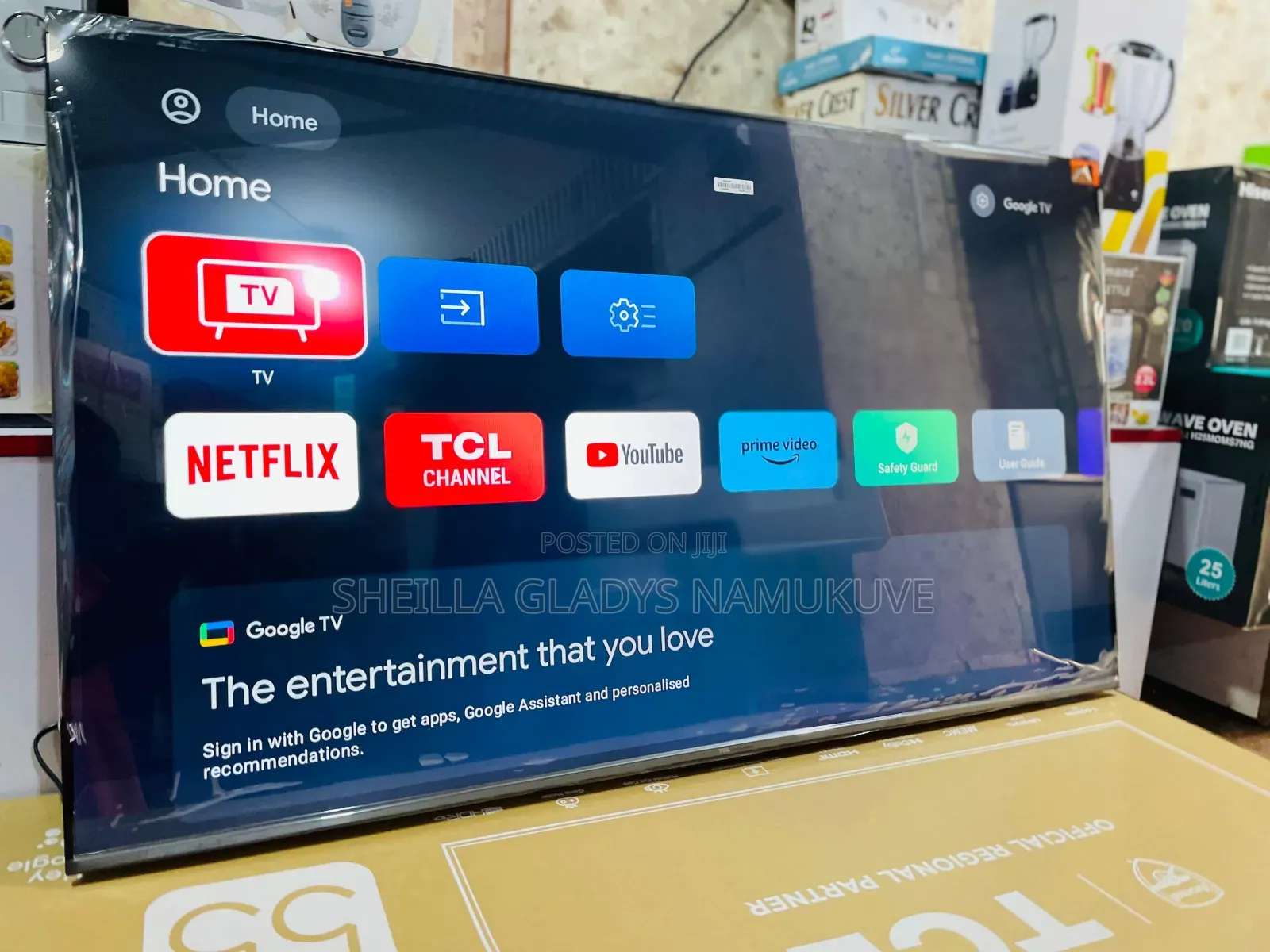 55 Inches TCL Qled Television