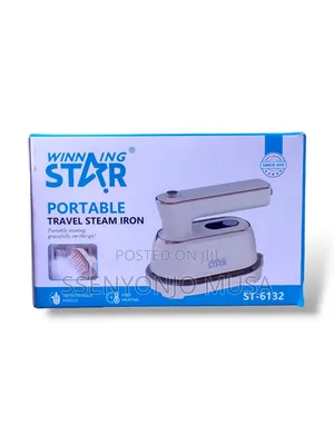 Winning Star Portable Travel Steam Iron -1000w, Fast Heating