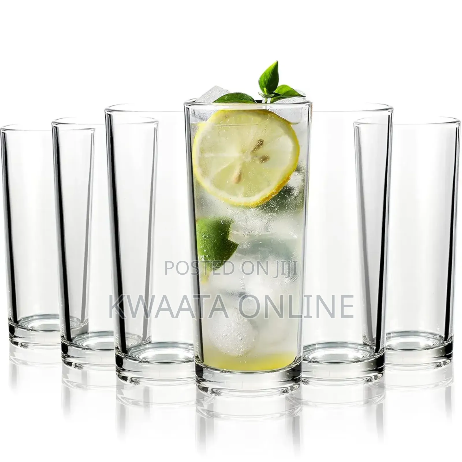 Luminarc High Ball Tumbler Drink Glasses 330ml Islande, Pack of 6