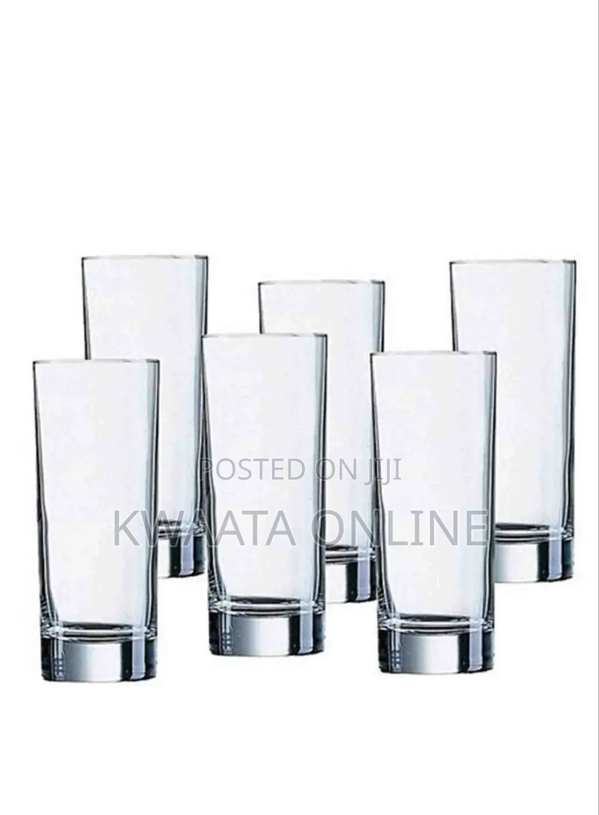 Luminarc High Ball Tumbler Drink Glasses 330ml Islande, Pack of 6