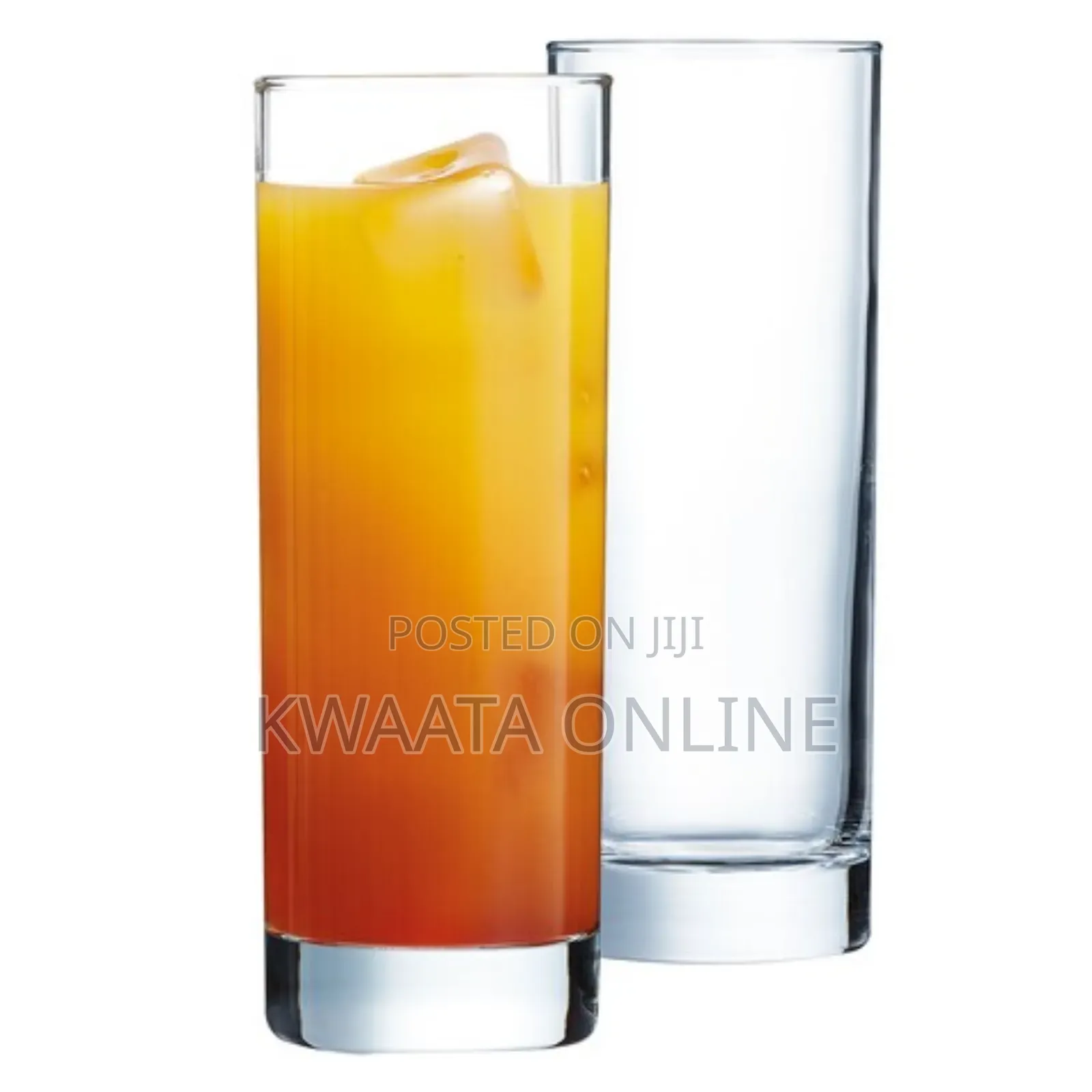 Luminarc High Ball Tumbler Drink Glasses 330ml Islande, Pack of 6