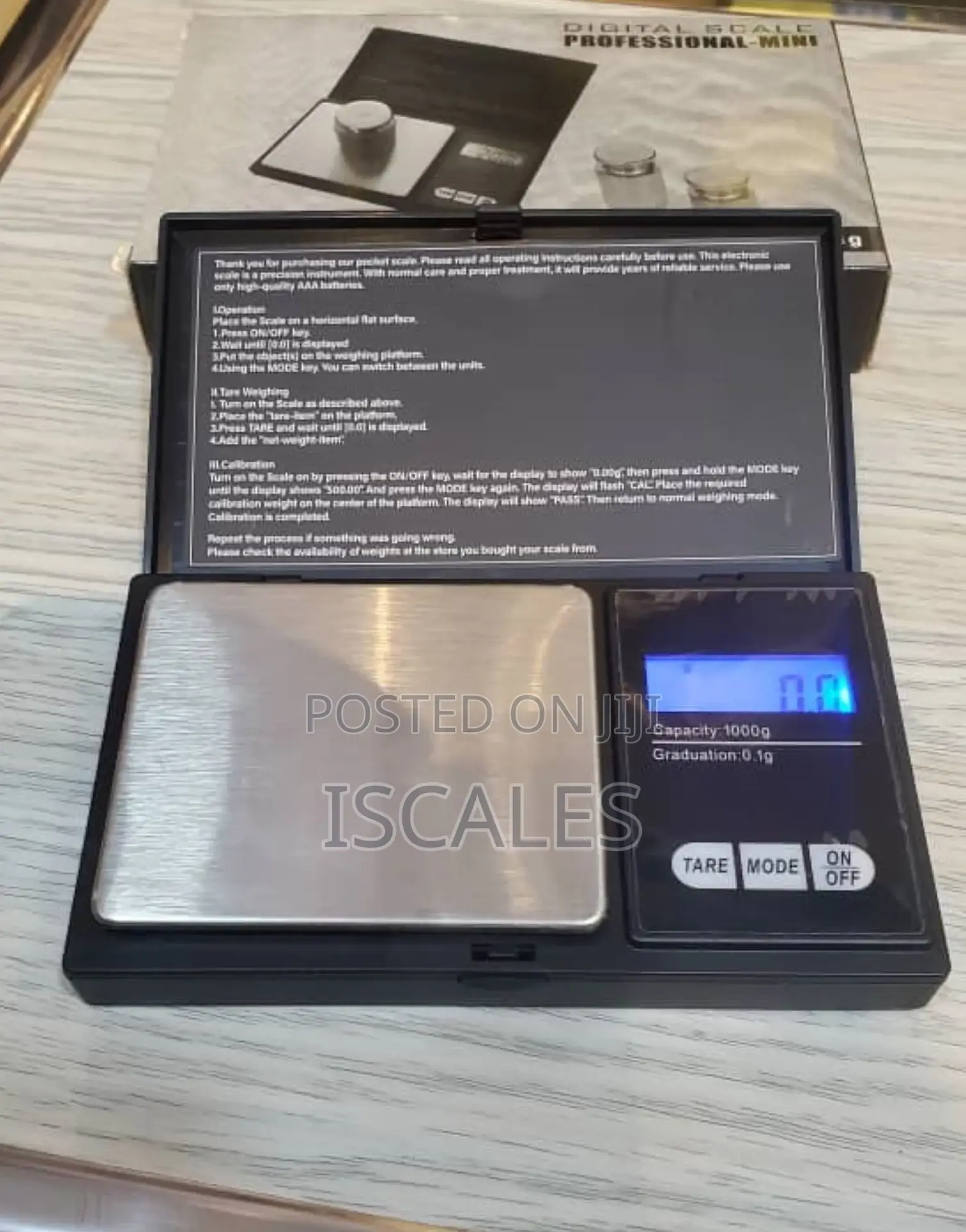 Digital Weighing Scale 1000g Precision Weigh Digital Weighing Scale