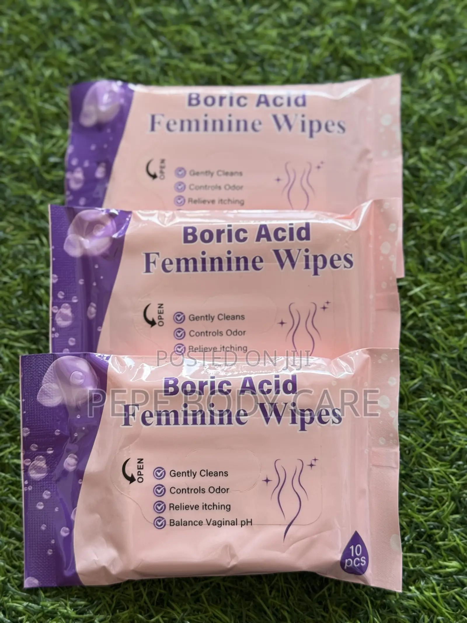 Boric Acid Feminine Wipes