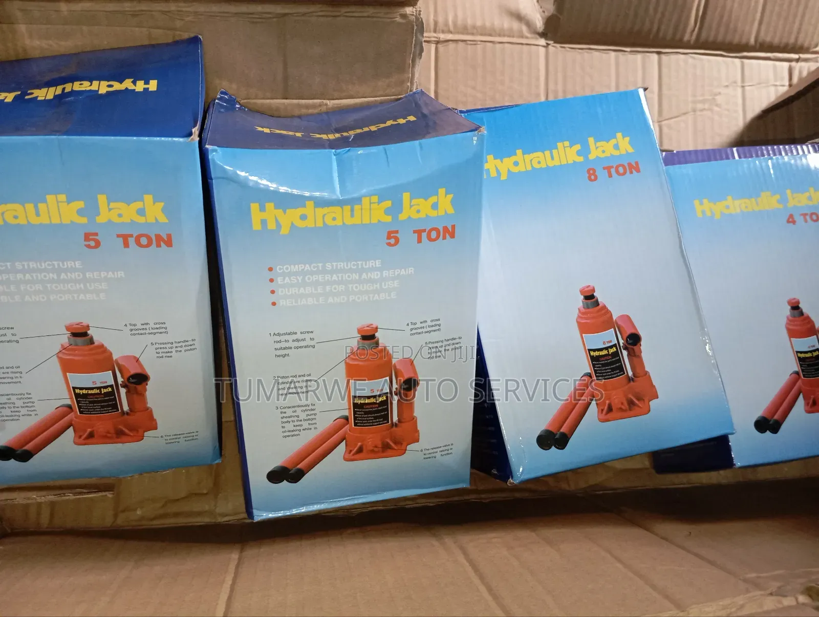 Hydraulic Steel Hand Jacks 5ton 8ton 4ton