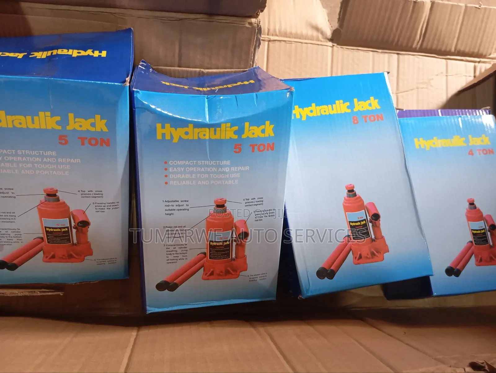 Hydraulic Steel Hand Jacks 5ton 8ton 4ton