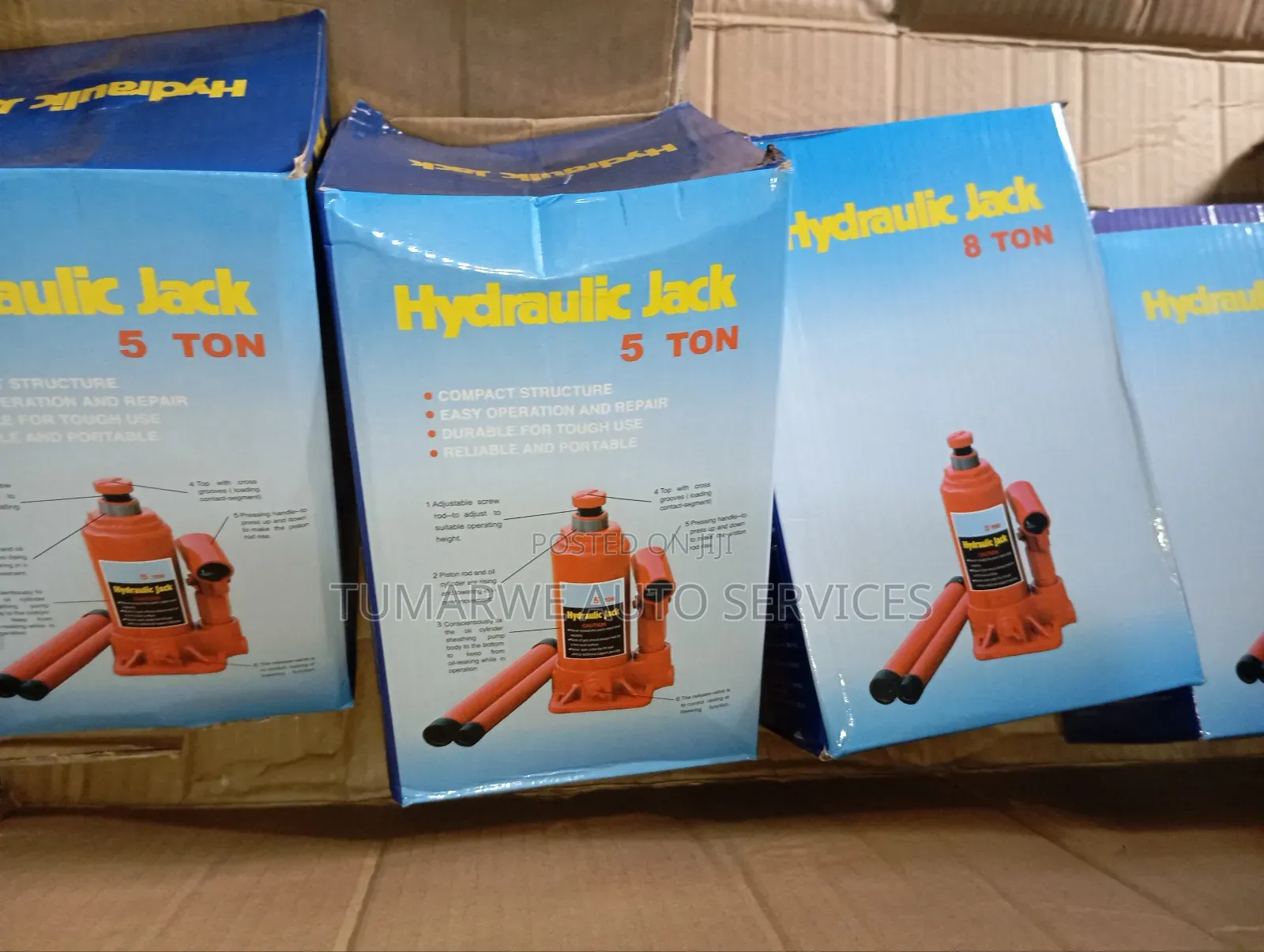 Hydraulic Steel Hand Jacks 5ton 8ton 4ton